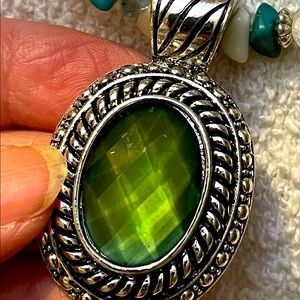 22” necklace, ring, earrings gift set with pendant